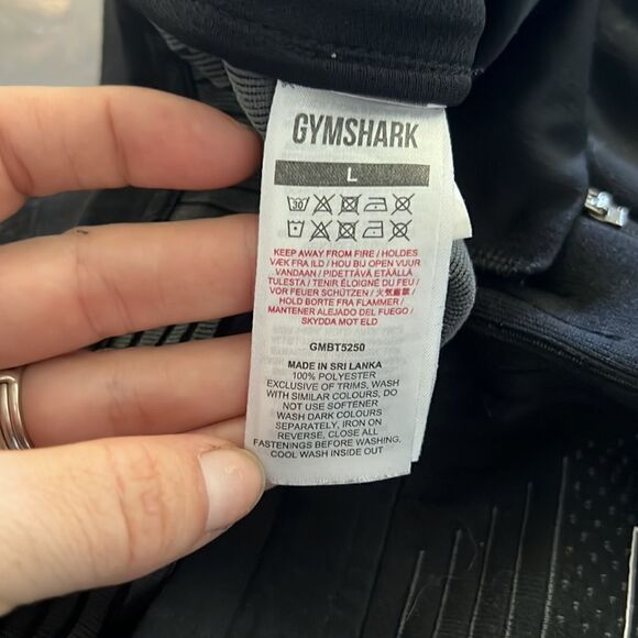 Gymshark Black Jogger sweats Womens Sz-Large - Picture 13 of 15